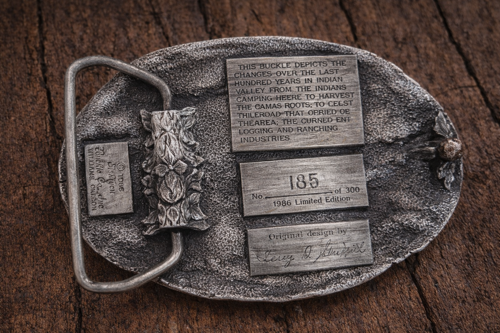 Siskiyou Elgin Oregon Indian Valley Belt Buckle