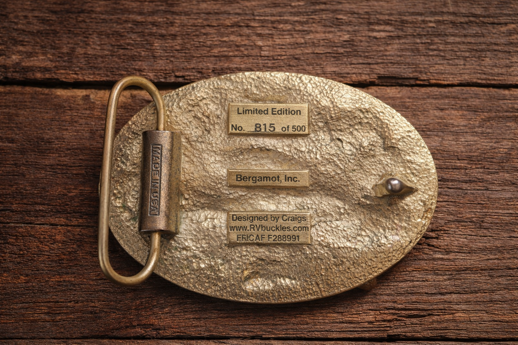 US Vintage “American Road Trip” Limited Edition Belt Buckle