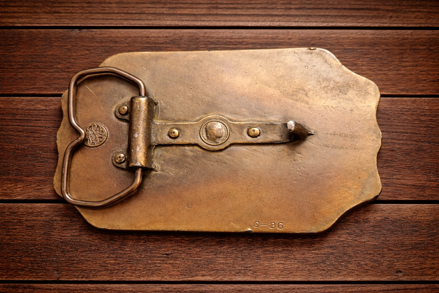 American Express – Wells, Butterfield & Co. Belt Buckle