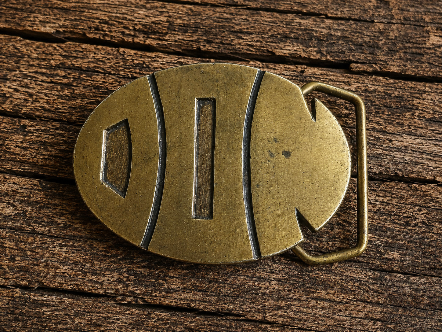 Vintage 1980 “DON” Name Belt Buckle – Indiana Metal Craft – Humphreys Leather Goods