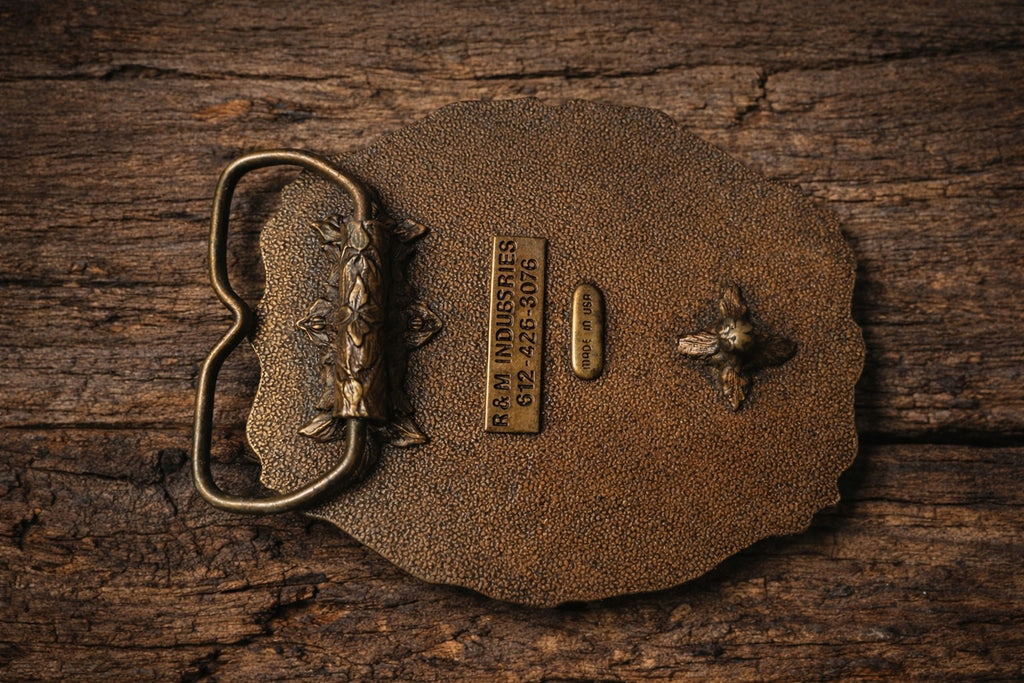 Vintage Machinists Union Belt Buckle – Local 1374, Vancouver, U.S.A.