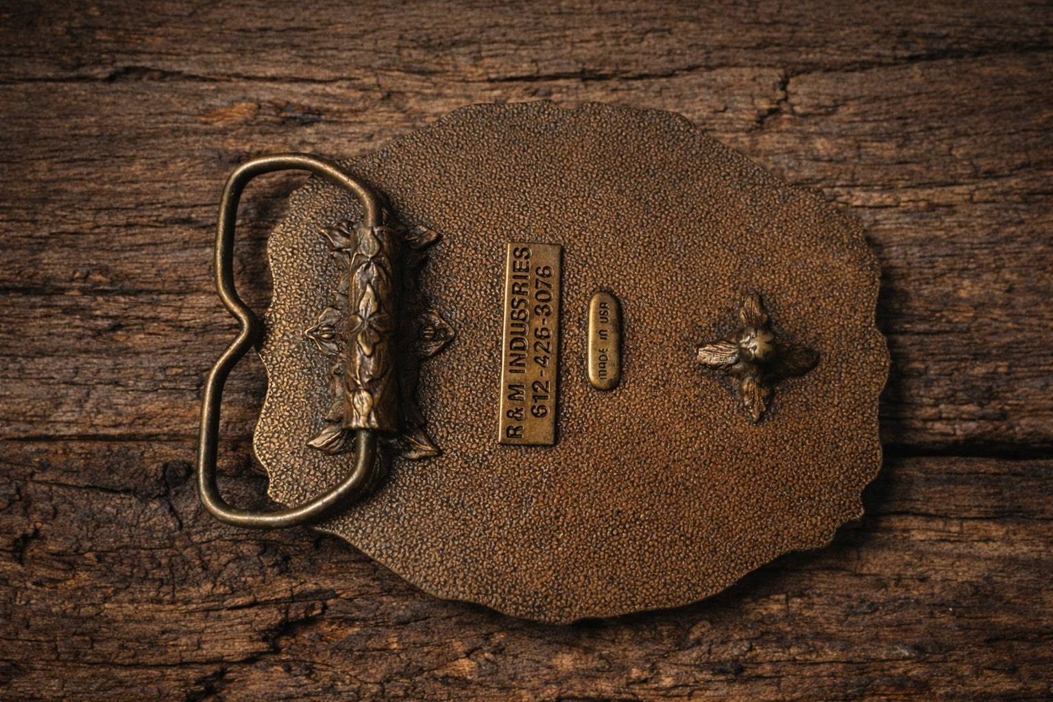 Vintage Machinists Union Belt Buckle – Local 1374, Vancouver, U.S.A.