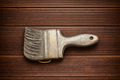Vintage Bergamot Brass “Paintbrush” Belt Buckle