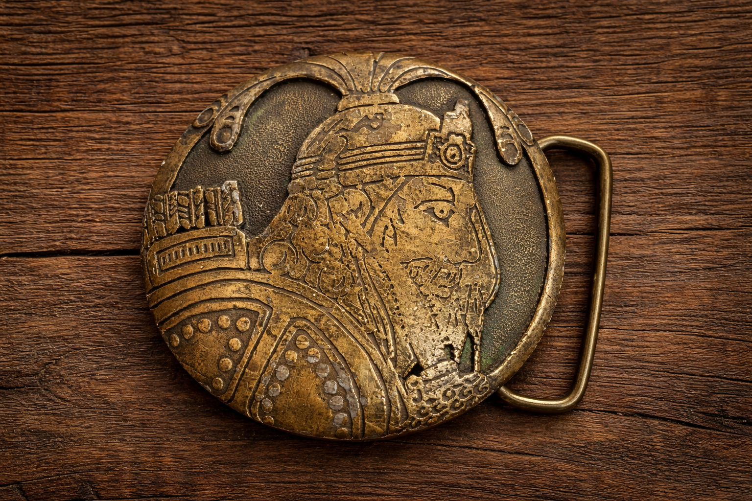 Dege Designs Sagittarius Belt Buckle (Vintage Zodiac)