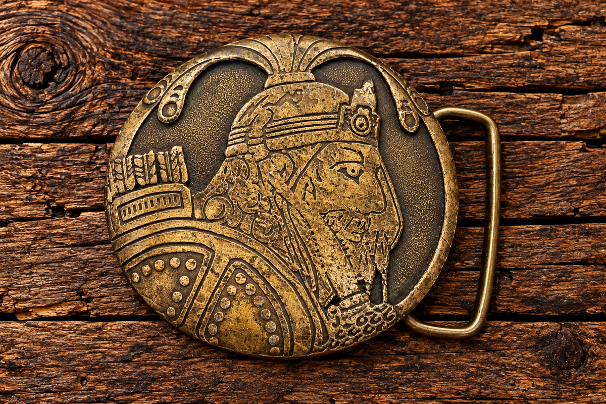 Dege Designs Sagittarius Belt Buckle (Vintage Zodiac)
