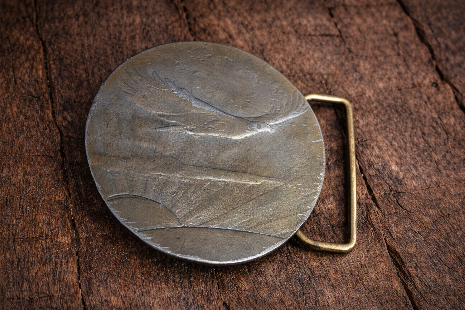 Vintage Soaring Bird Belt Buckle – Made in USA