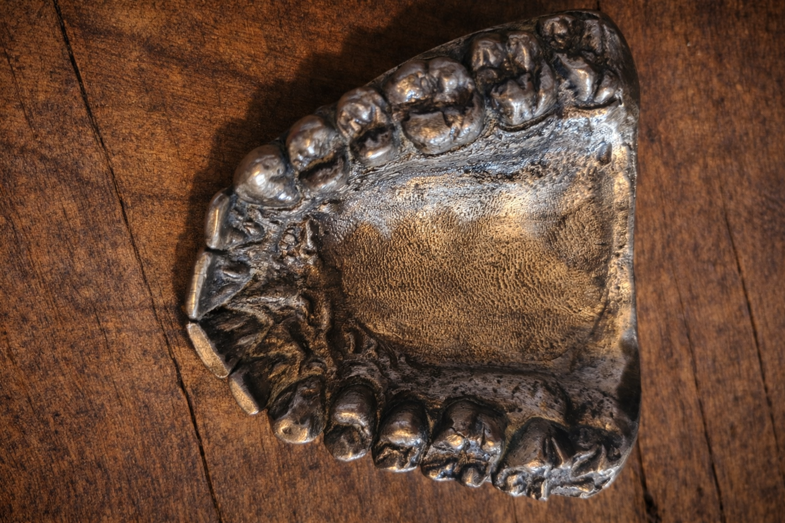 Vintage Bergamot Brass “Teeth” Belt Buckle