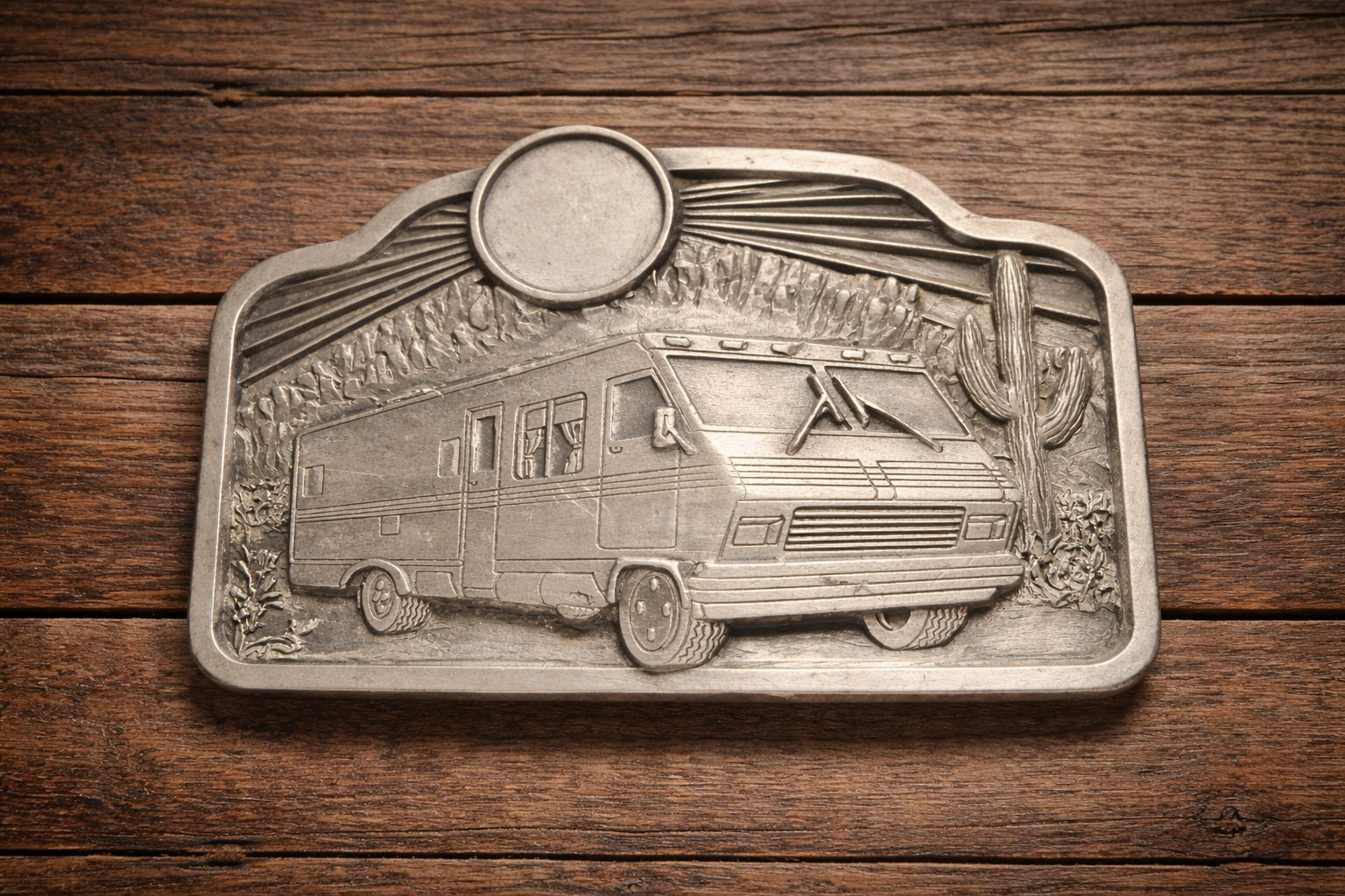 Vintage Winnebago “Arizona Dream” Belt Buckle