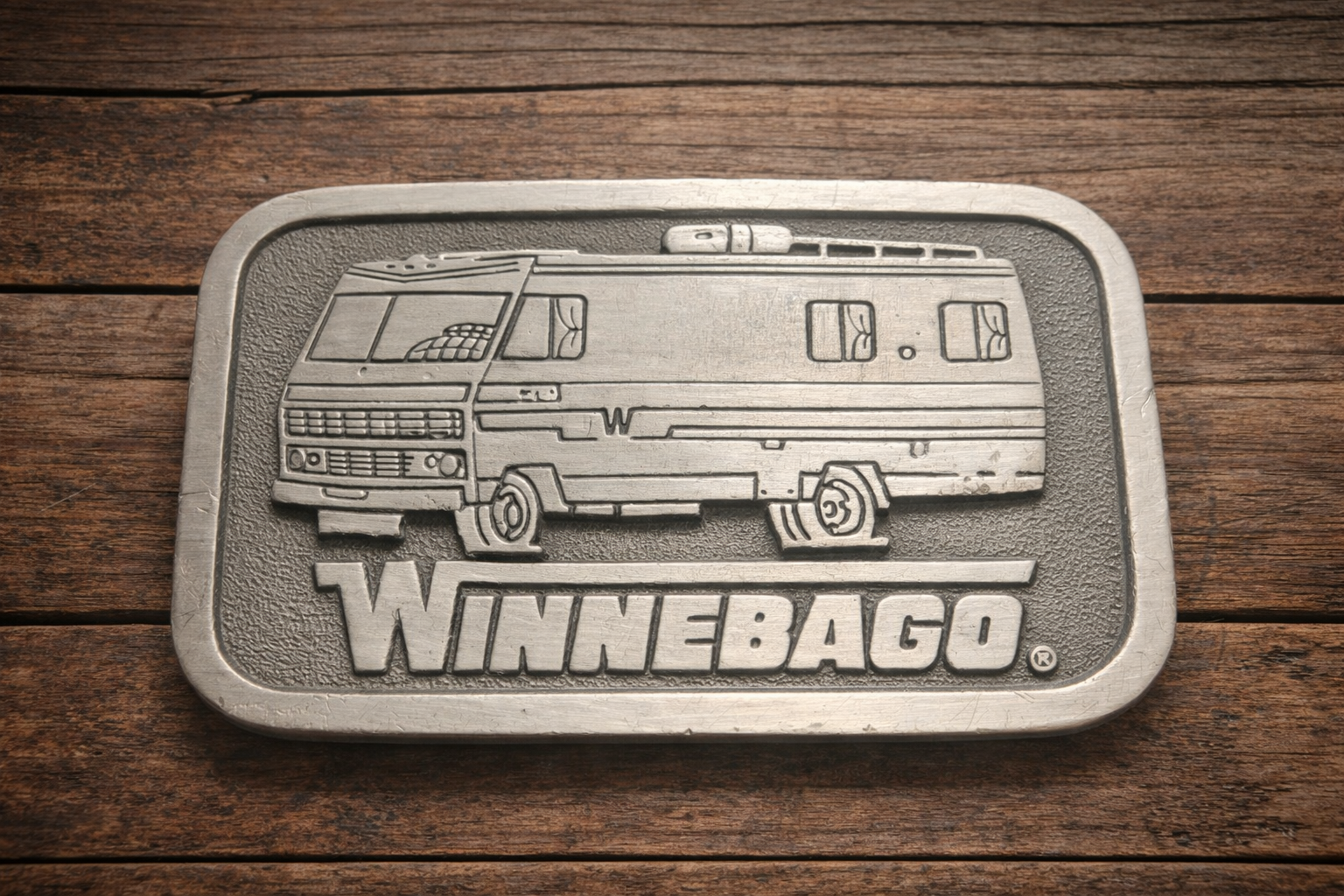 Vintage Winnebago RV Belt Buckle