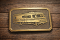 Vintage Winnebago Motorhome Belt Buckle