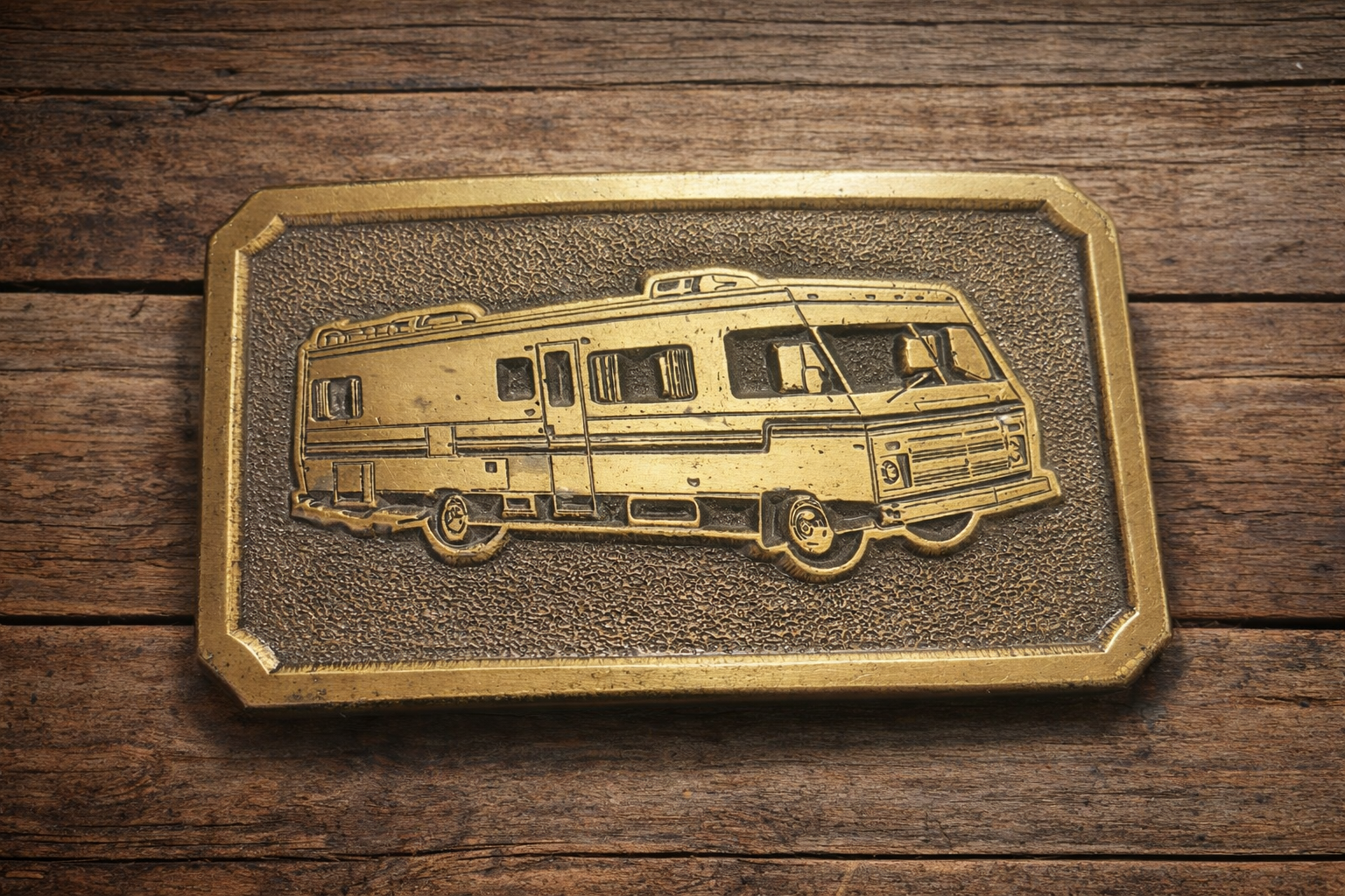 Vintage Winnebago Motorhome Belt Buckle