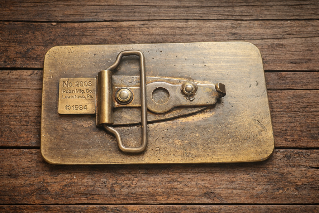 Vintage Winnebago Motorhome Belt Buckle
